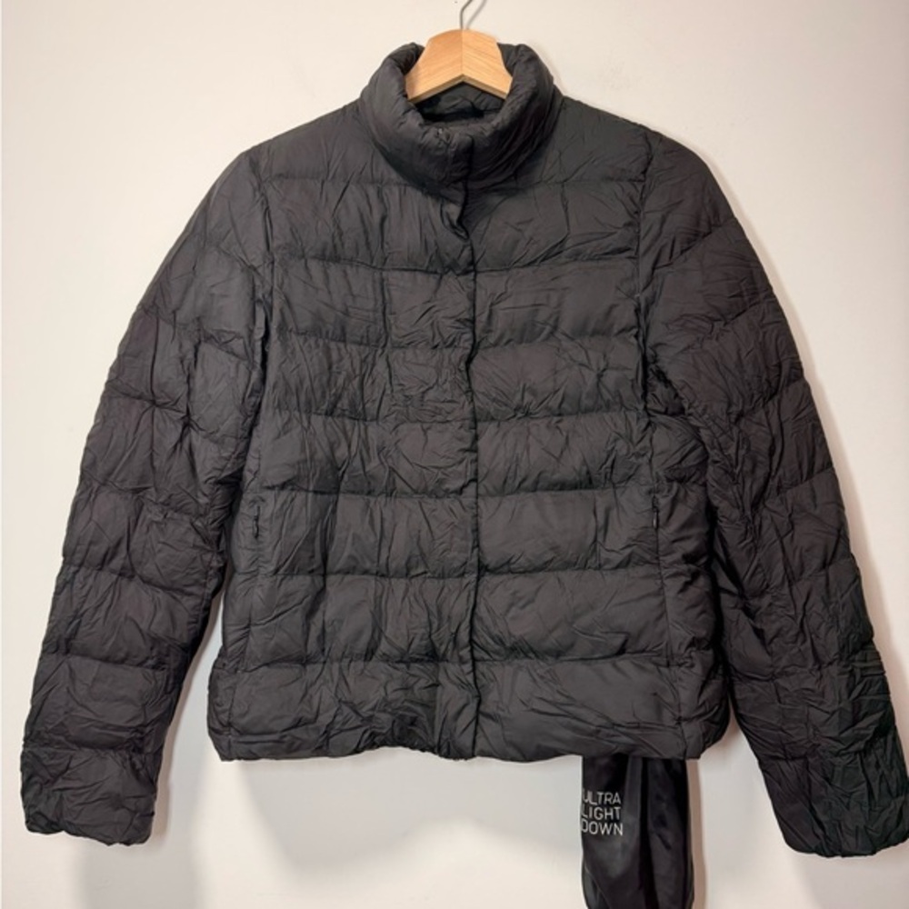 Uniqlo Women's Charcoal Puffer Jacket